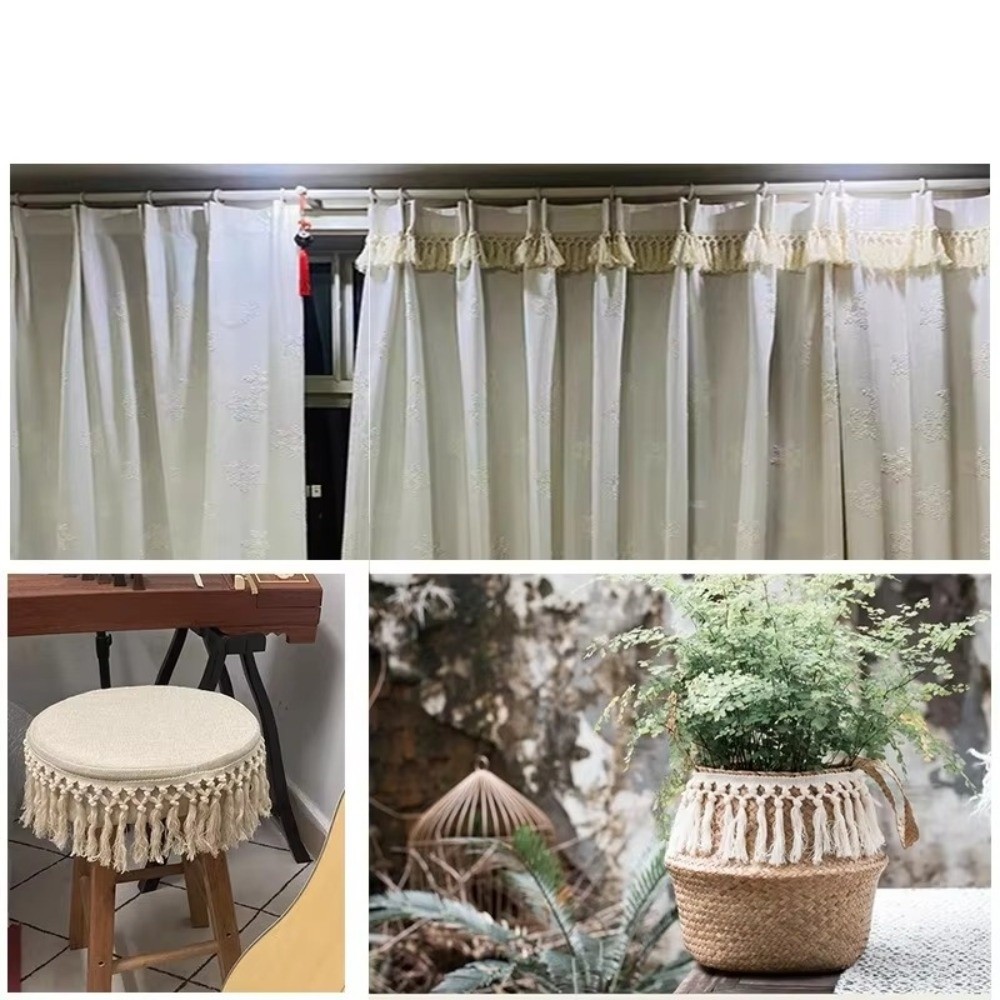 Tassel Fringe Trim - 1Yard 11cm Wide Tassel Trim Ribbon