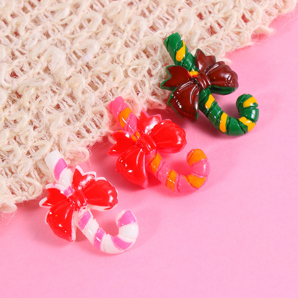 Christmas Craft Embellishment - 23Pcs Elegant Christmas Resin Ornaments Set