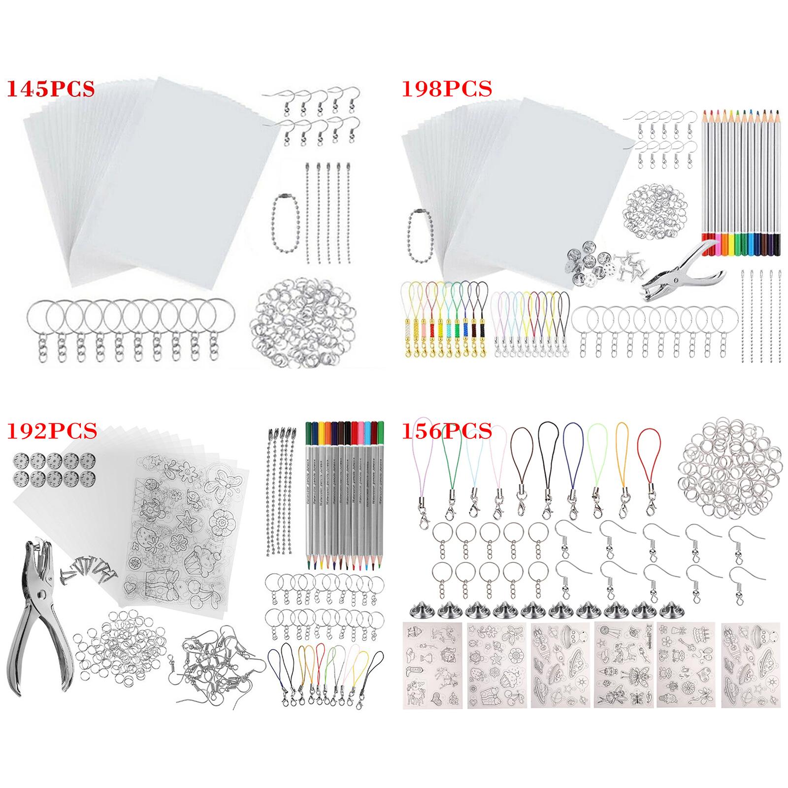 Craft Embellishment - Heat Shrink Plastic Set Film for
