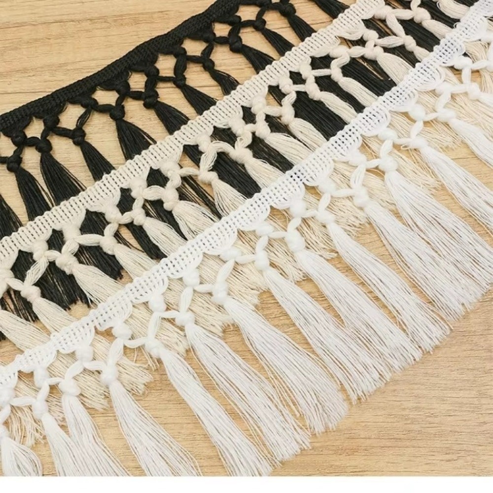 1Yard 11cm Wide Tassel Trim Ri - Tassel Fringe Trim 评论和价格