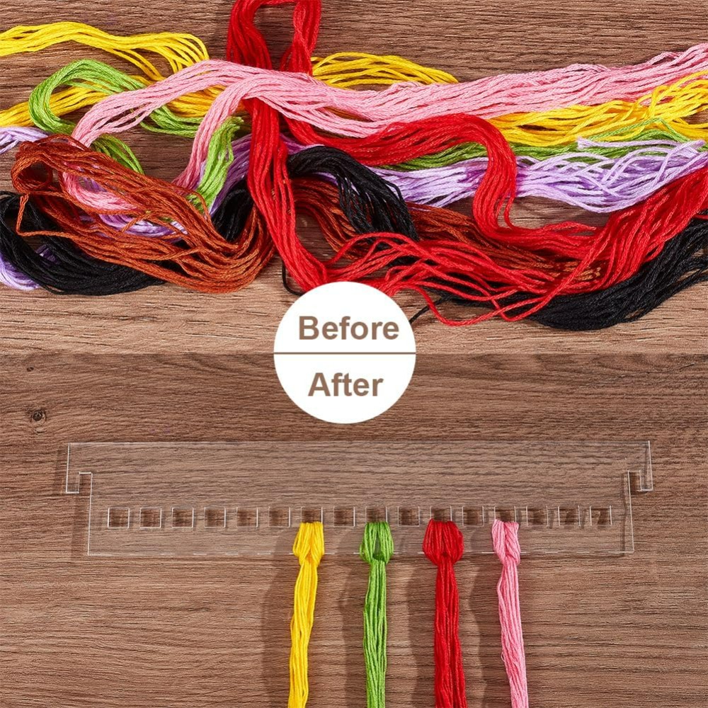16 Positions Floss Organizer 5 - Embroidery Embellishments 评论和价格