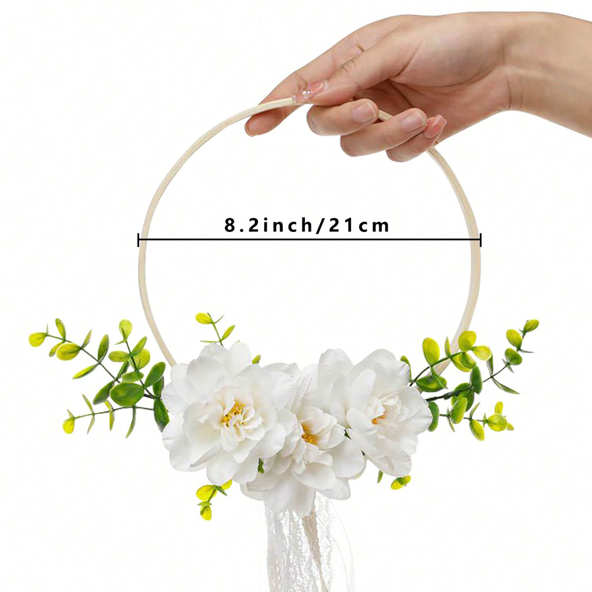 1Pc Wedding Round Bamboo Flowe - Tassel Fringe Trim 评论和价格