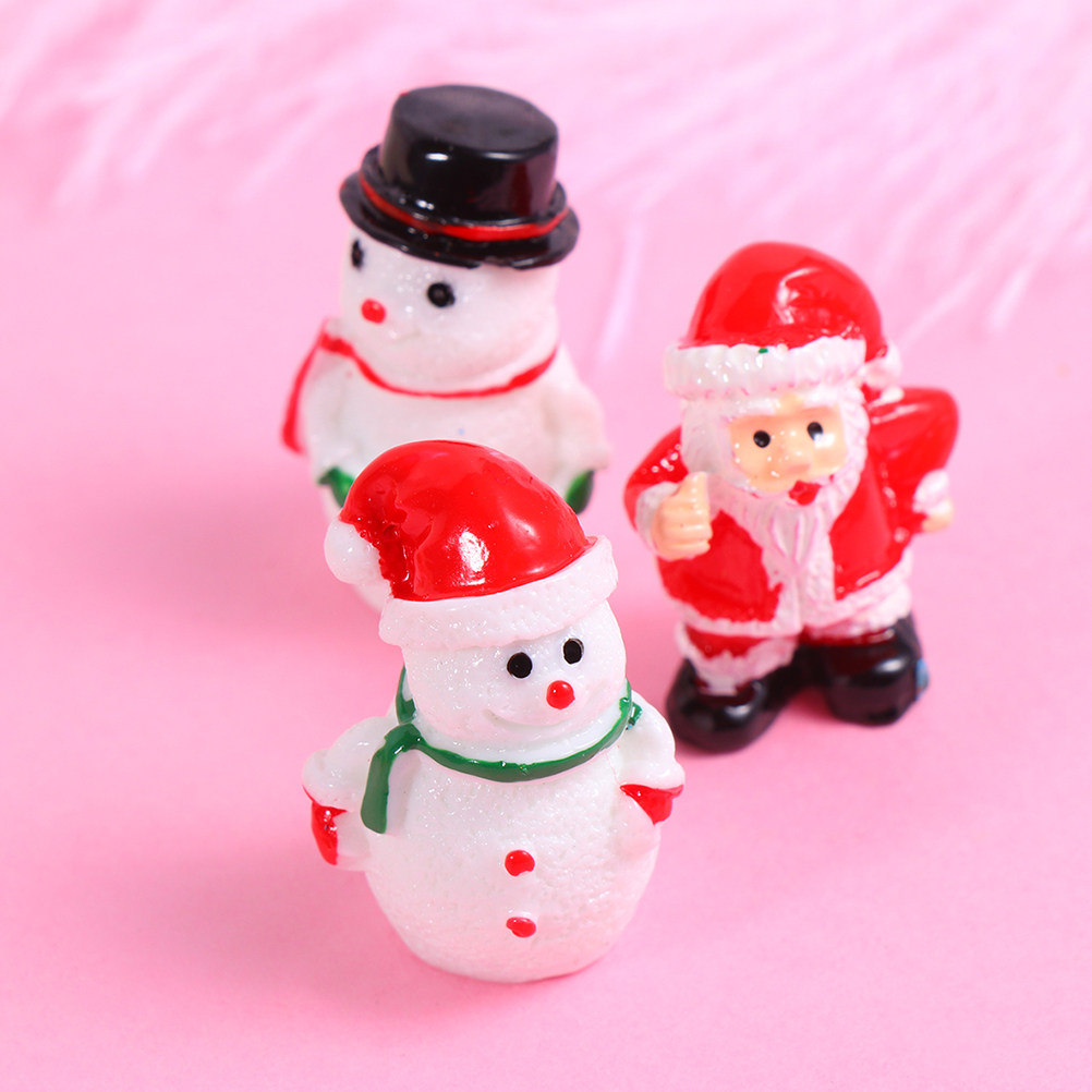 23Pcs Elegant Christmas Resin  - Christmas Craft Embellishment 评论和价格