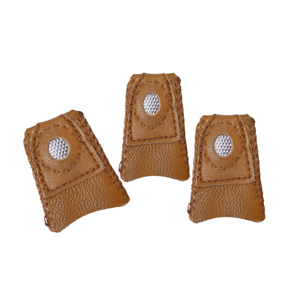 1Pcs Premium Sheepskin Thimble - Embroidery Craft 评论和价格