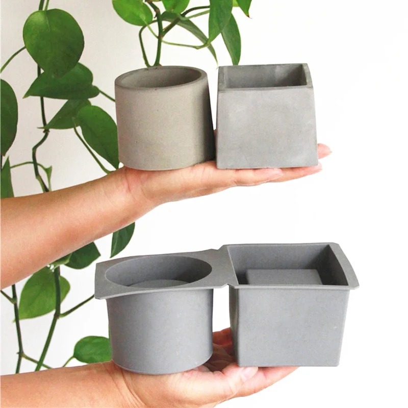 Flower Pot Silicone Mold For D - Craft Embellishment Storage 评论和价格
