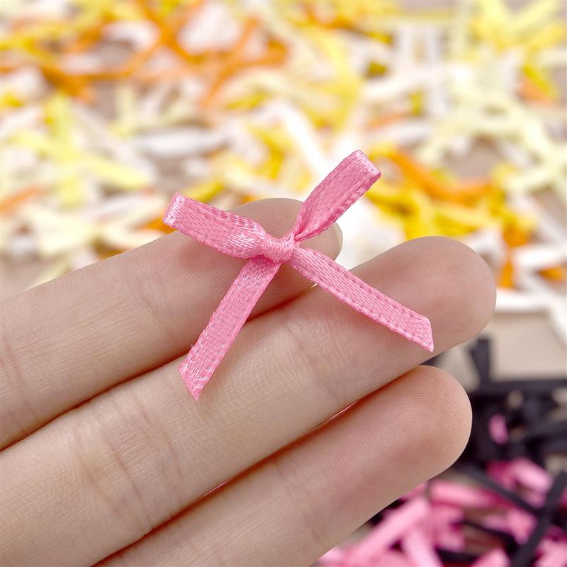 100Pcs 3mm Ribbons Mini Satin  - Christmas Craft Embellishment 评论和价格