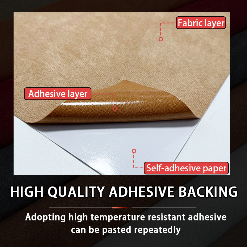 30x200cm Self Adhesive Suede F - Velvet Ribbon Roll 评论和价格
