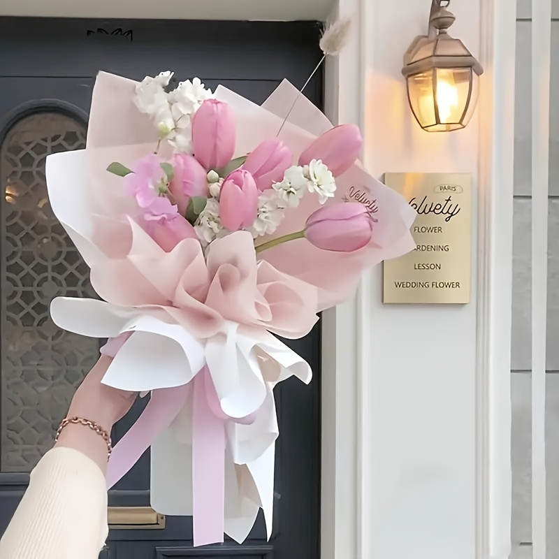 120Pcs - Removable Flower Wrap - Embellishment Crafts 评论和价格