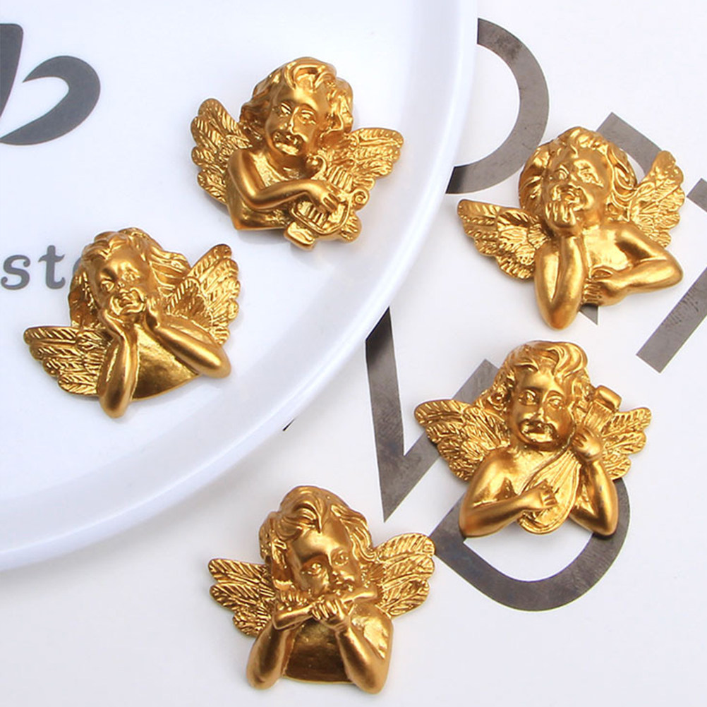 15pcs Resin Angel Accessories  - Embellishment Crafts 评论和价格