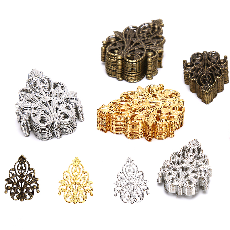 Hot Sale 20Pcs Mix Filigree Cr - Embellishment Crafts 评论和价格