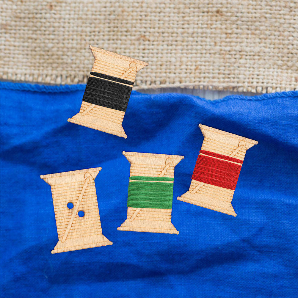 100Pcs Wooden Embroidery Floss - Embroidery Craft 评论和价格