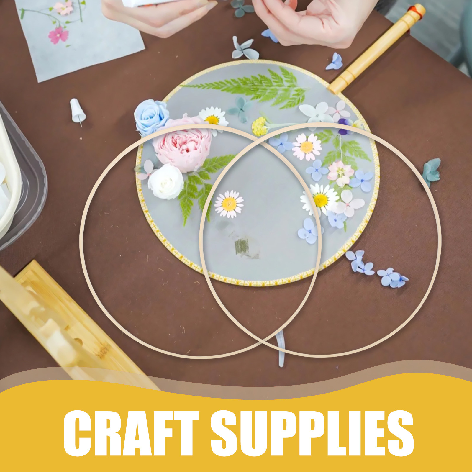10 Pcs Craft Supplies for Wrea - Embroidery Craft 评论和价格