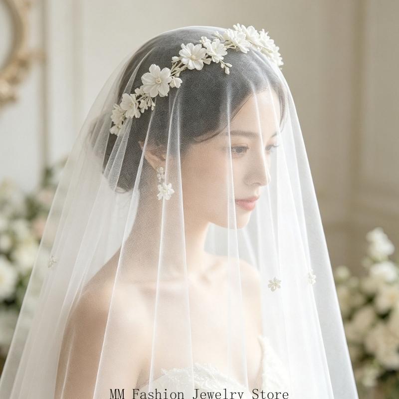 20Pack Decorative White Flower - Applique Patch Flower 评论和价格