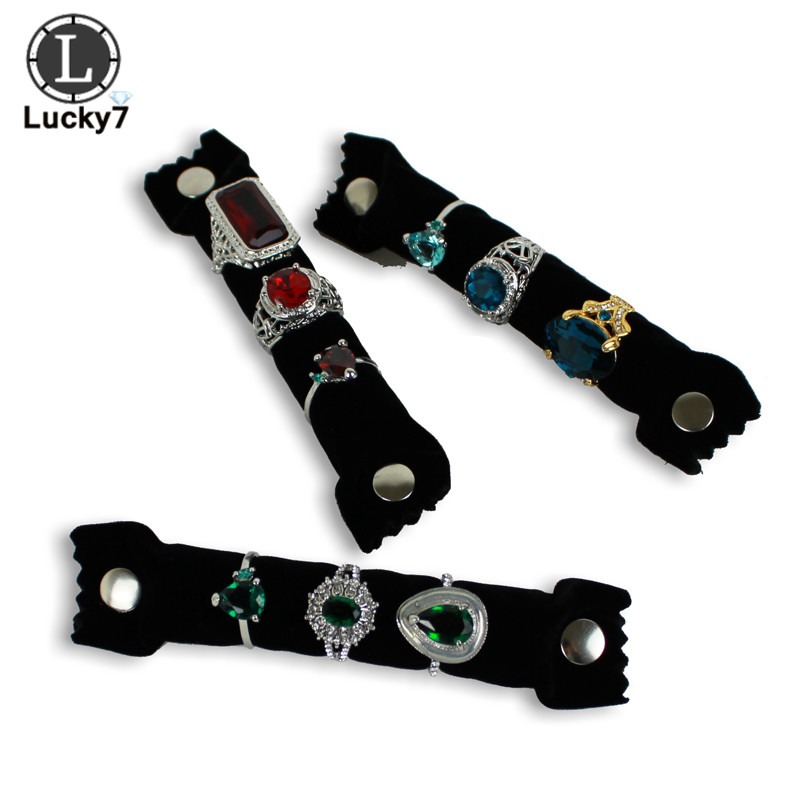 Portable Zipper Velvet Jewelry - Velvet Ribbon Roll 评论和价格