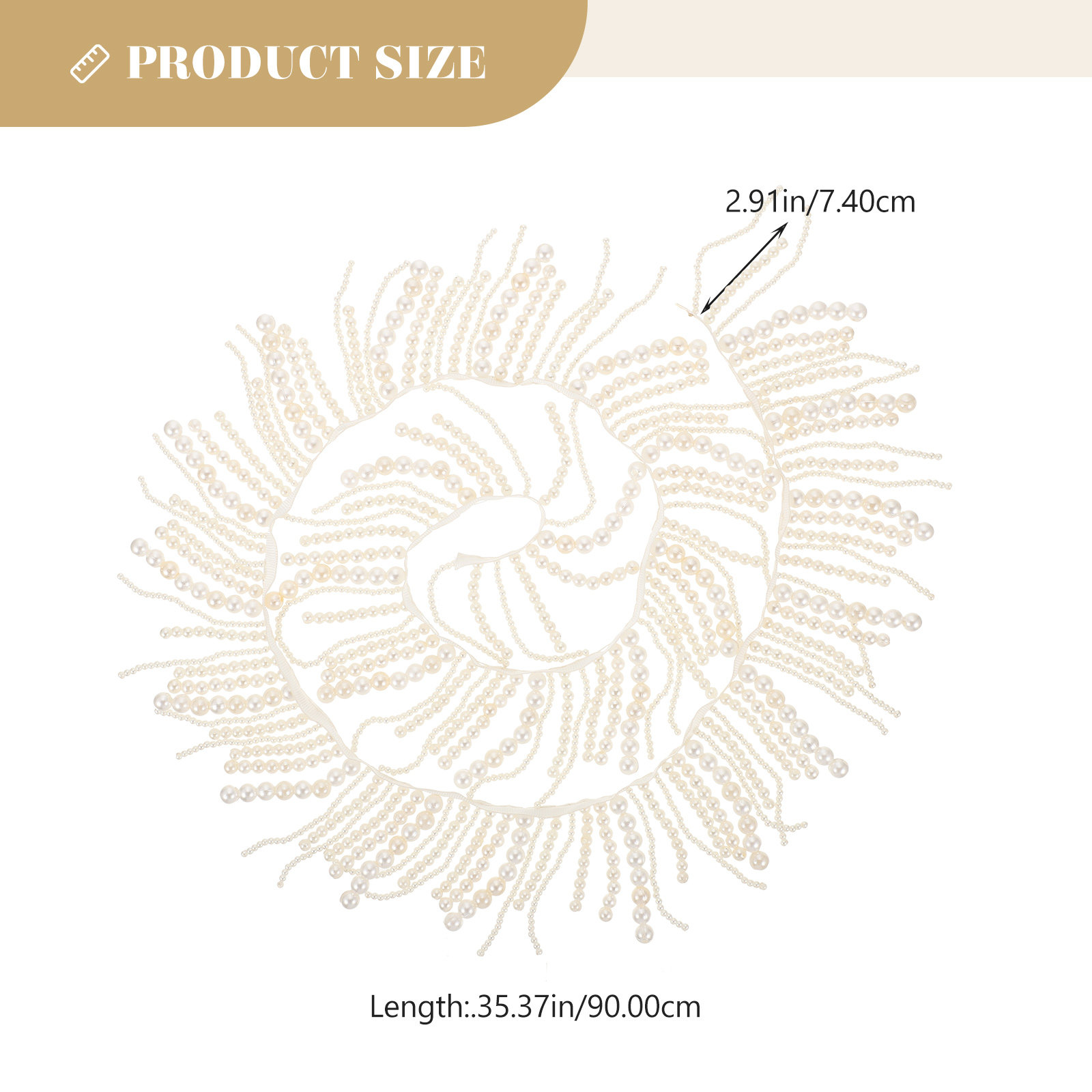 Clothing Pearl Trim Delicate P - Tassel Fringe Trim 评论和价格