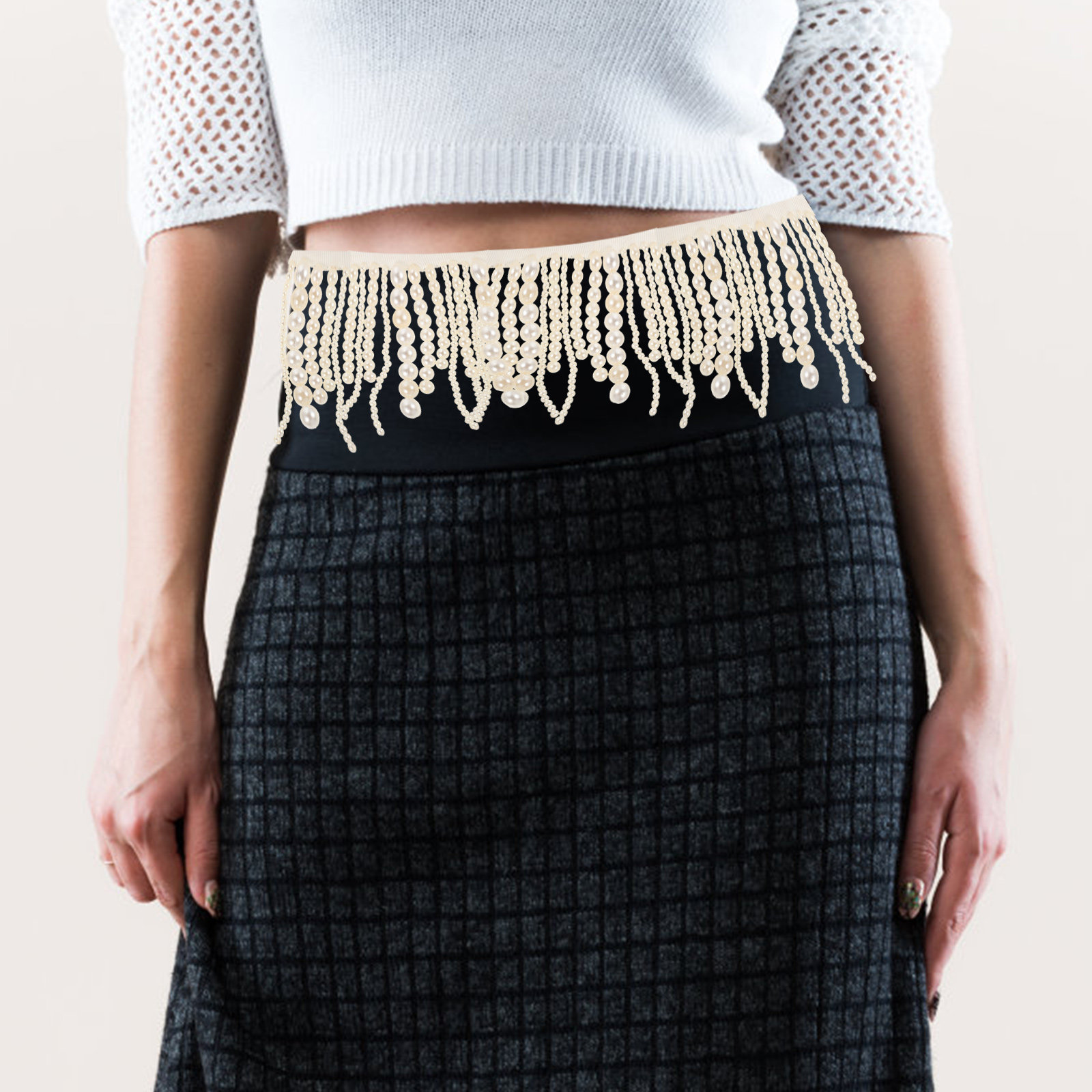 Clothing Pearl Trim Delicate P - Tassel Fringe Trim 评论和价格