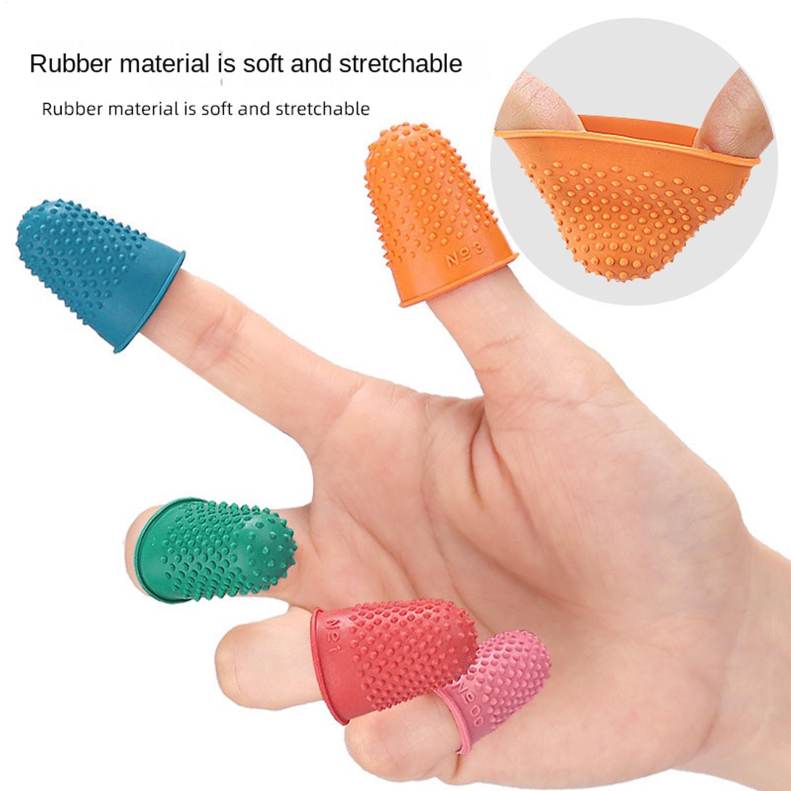 Finger Grips Rubber Reusable P - Embroidery Craft 评论和价格