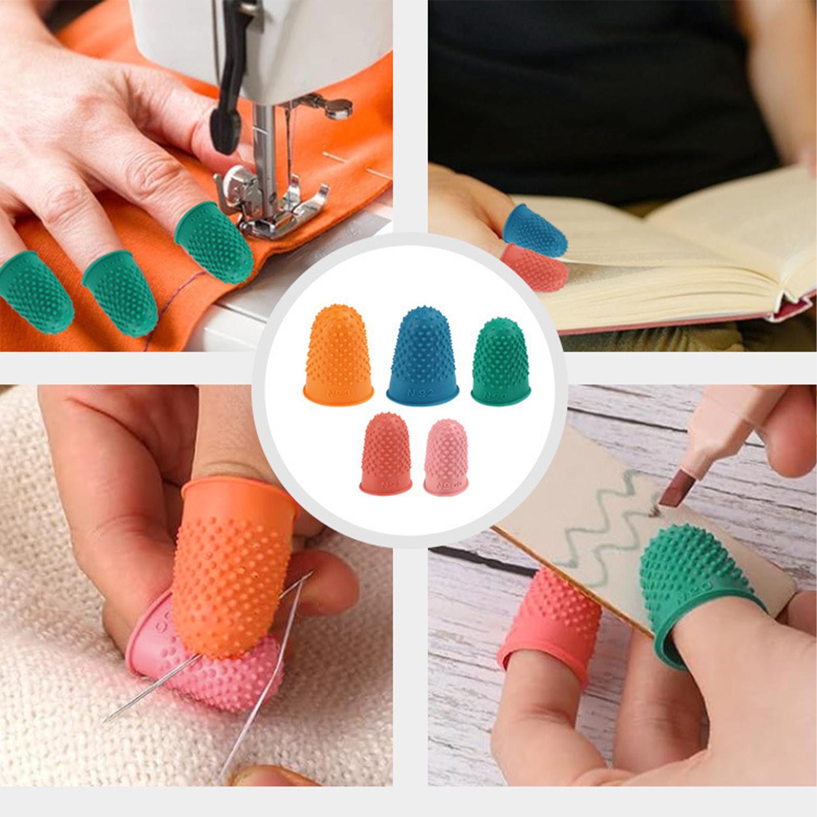 Finger Grips Rubber Reusable P - Embroidery Craft 评论和价格