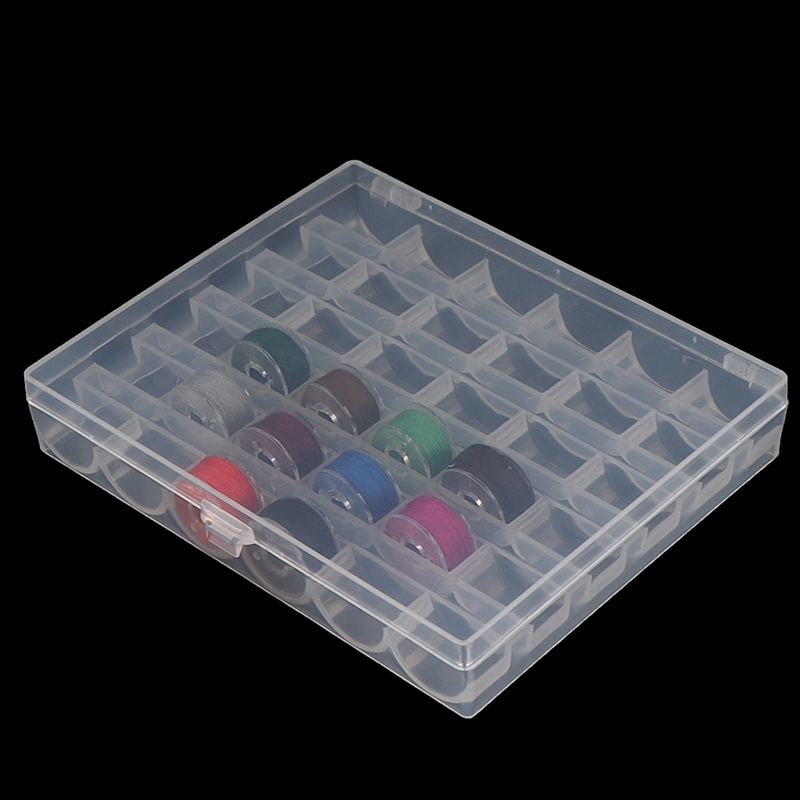 1pc 36 Spools Empty Bobbins St - Craft Embellishment Storage 评论和价格