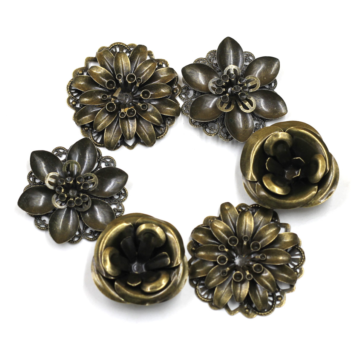 6Pcs Embellishments Combinatio - Embellishment Crafts 评论和价格