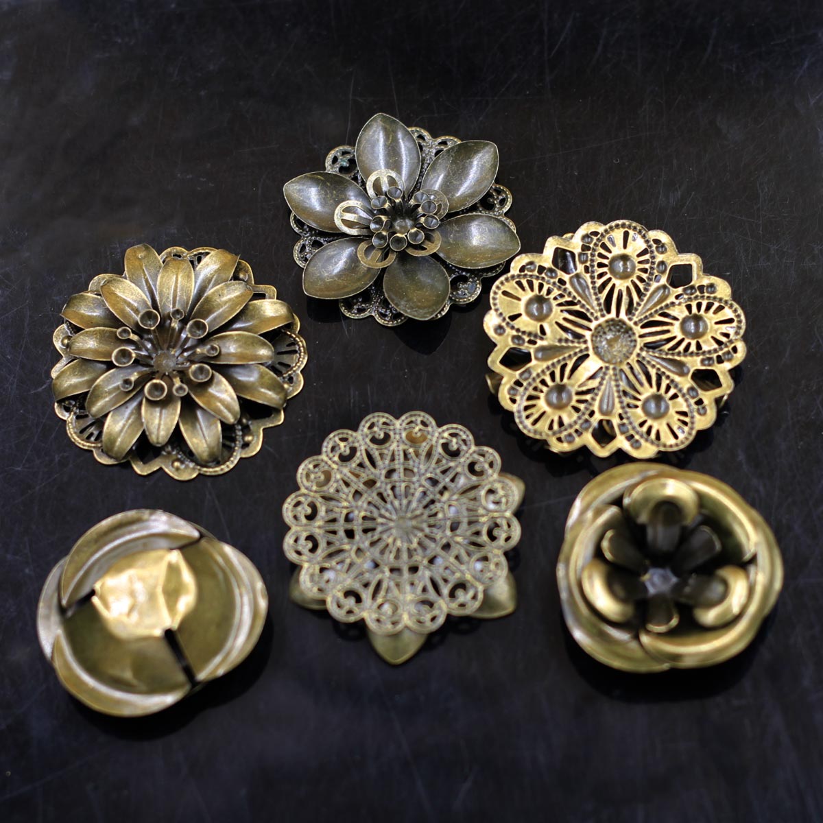 6Pcs Embellishments Combinatio - Embellishment Crafts 评论和价格