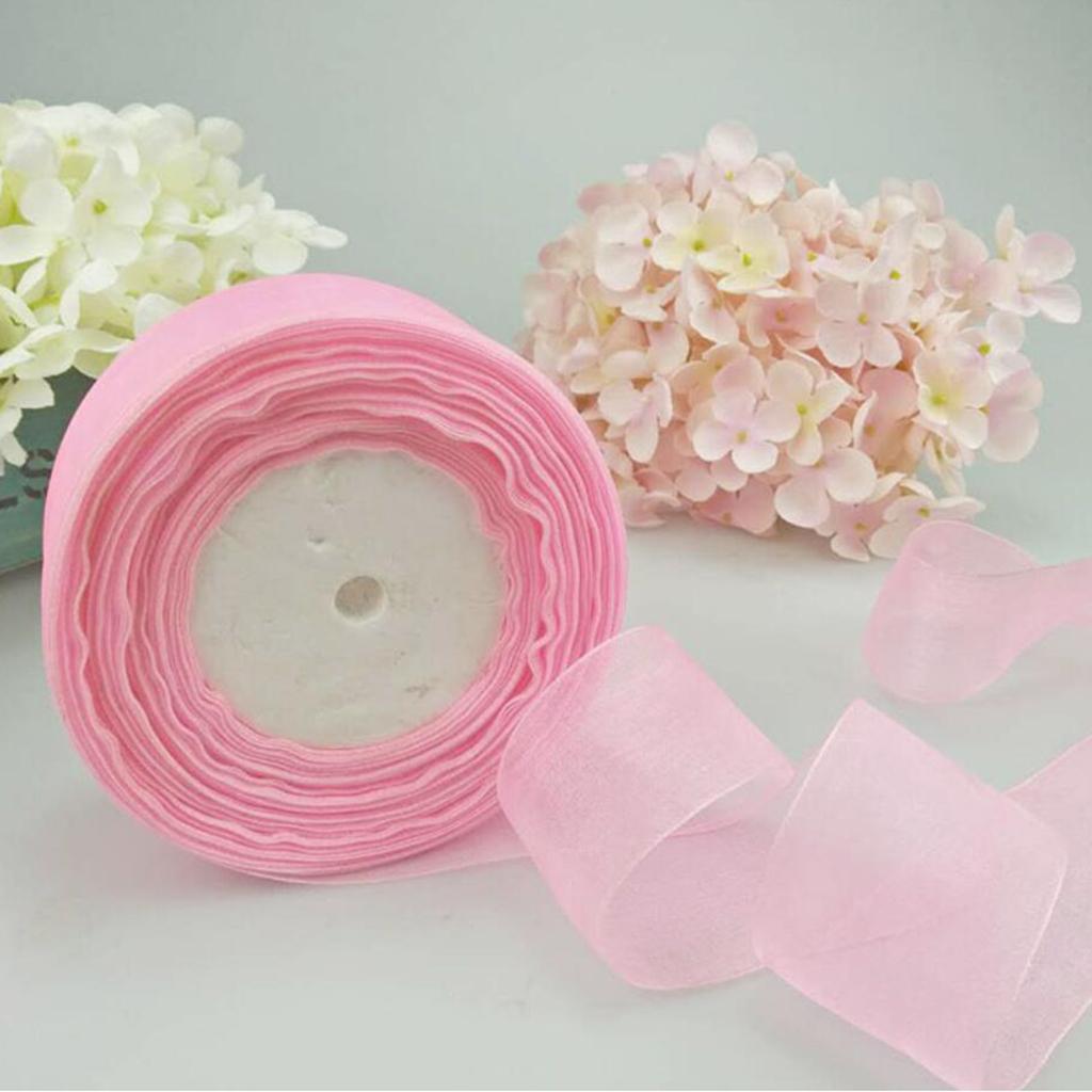 Sheer Organza Ribbon Large Sat - Organza Ribbon Spool 评论和价格