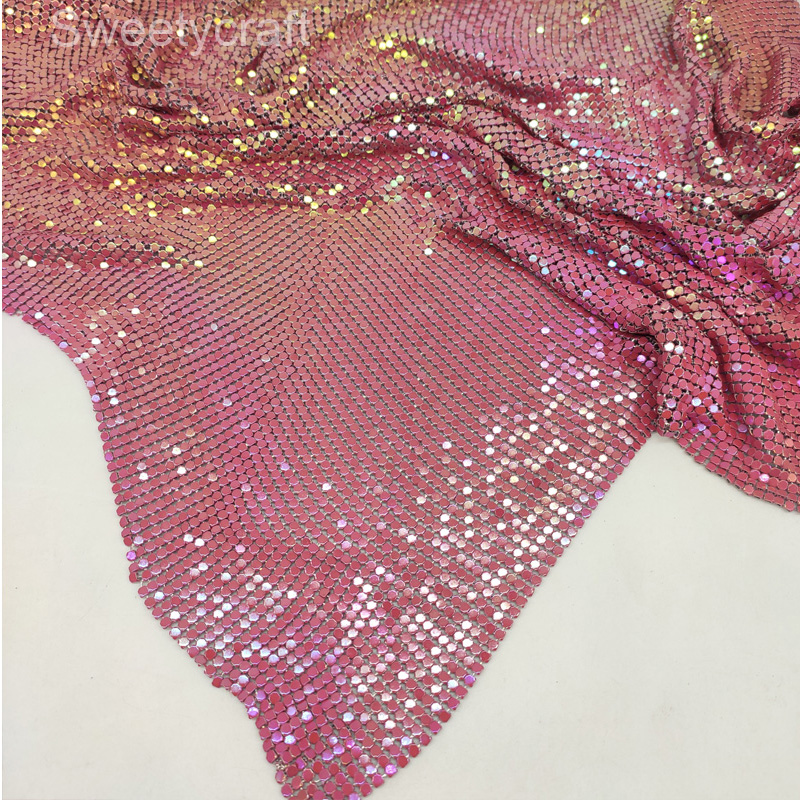 2022 Fashion Glomesh Flexible  - Crystal Mesh Fabric 评论和价格