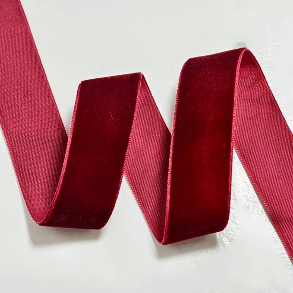 5 Yards/Roll Velvet Ribbon DIY - Velvet Ribbon Roll 评论和价格