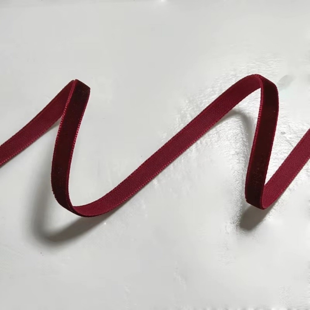 5 Yards/Roll Velvet Ribbon DIY - Velvet Ribbon Roll 评论和价格