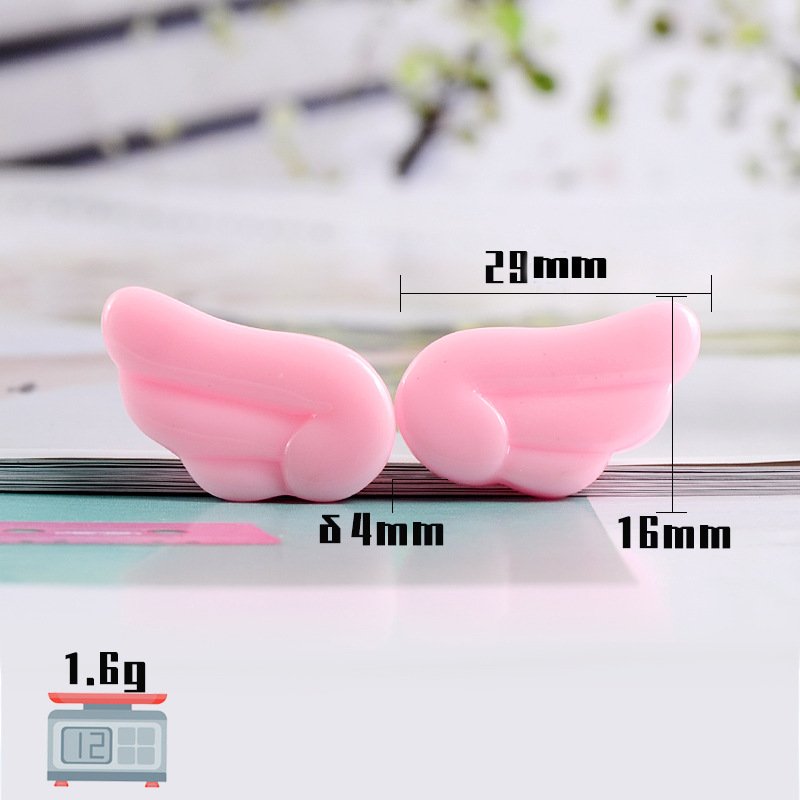 10PCS Kawaii Cute Angel Wings  - Craft Embellishment 评论和价格