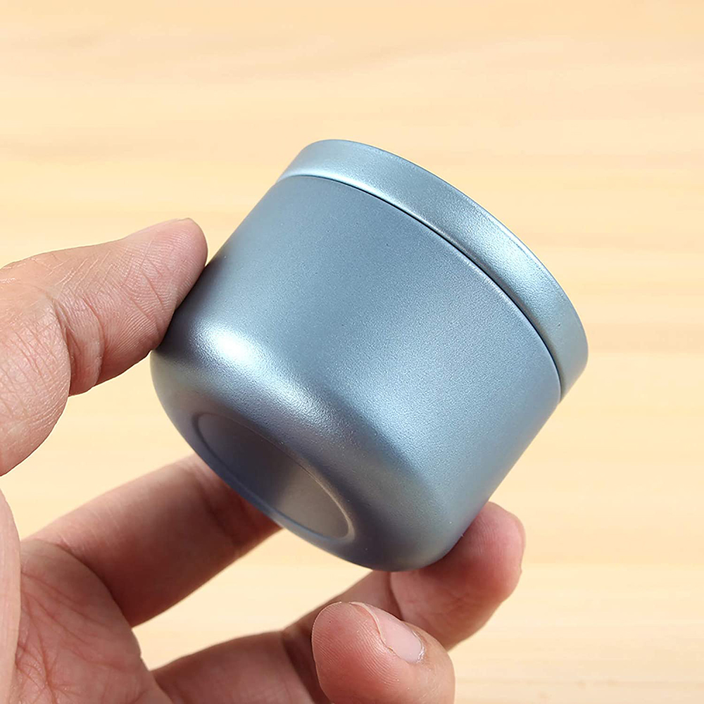 Tea Can with Airtight Lids Tin - Craft Embellishment Storage 评论和价格