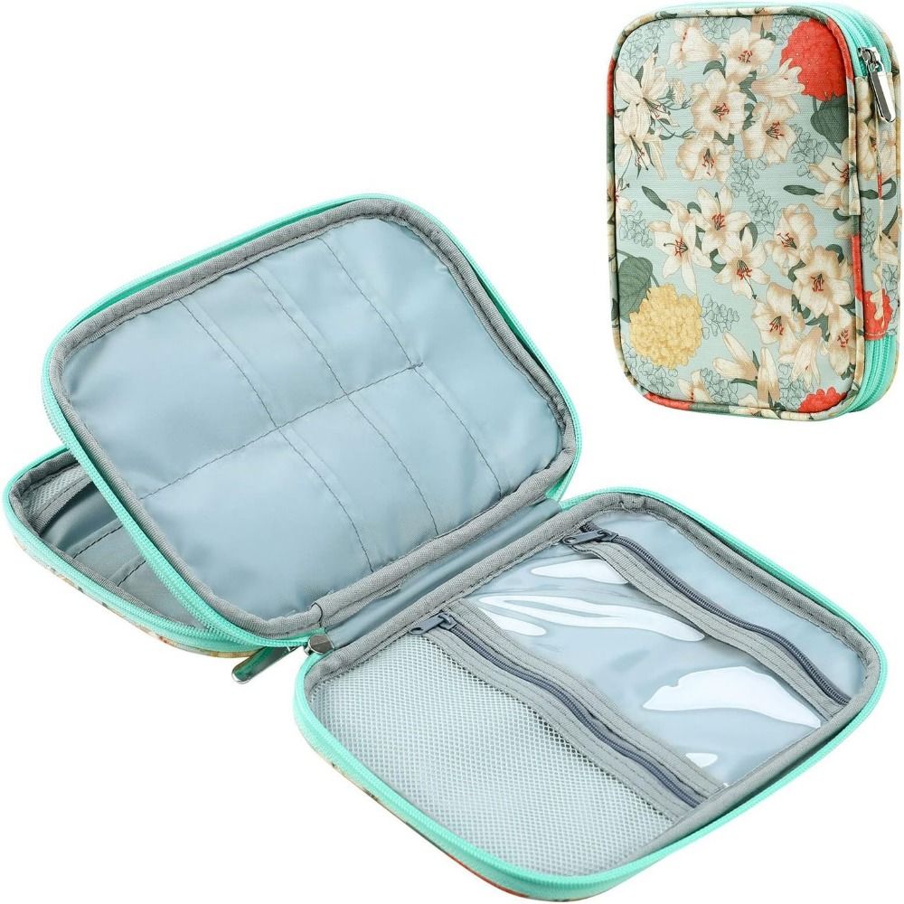 Knitting Needle Case, Portable - Craft Embellishment Storage 评论和价格