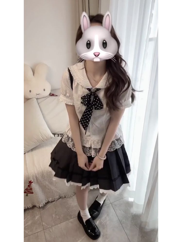New Sweet Coquette 2 Piece Set - Elastic Lace Trim 评论和价格