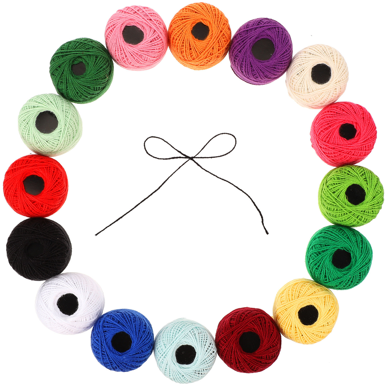 16 Rolls Colorful Embroidery T - Embroidery Craft 评论和价格