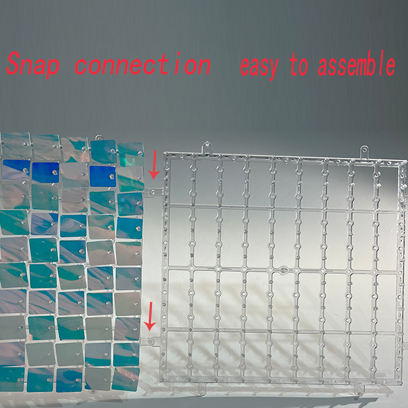 10/20pcs 3D Sequins Wall Panel - Sequin Fabric Panel 评论和价格
