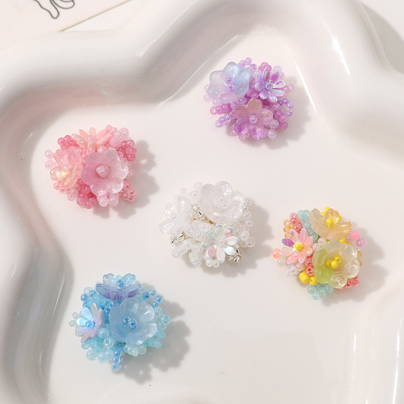 2pcs Crystal Flower Patches fo - Applique Patch Flower 评论和价格