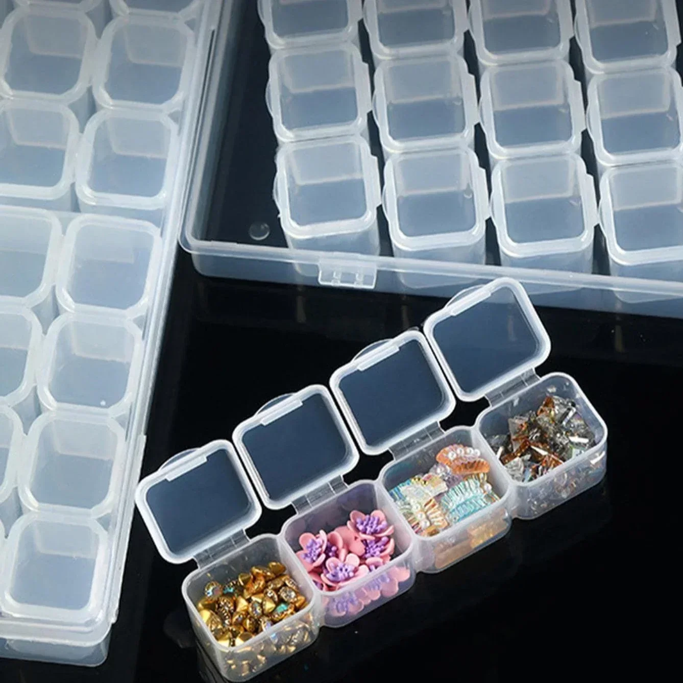 28 grid diamond painting tool  - Craft Embellishment Storage 评论和价格