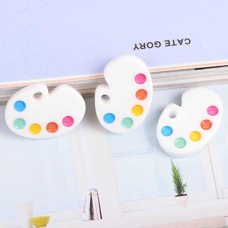 10pcs Diy Kawaii Resin Palette - Christmas Craft Embellishment 评论和价格