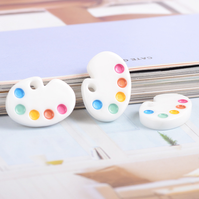 10pcs Diy Kawaii Resin Palette - Christmas Craft Embellishment 评论和价格